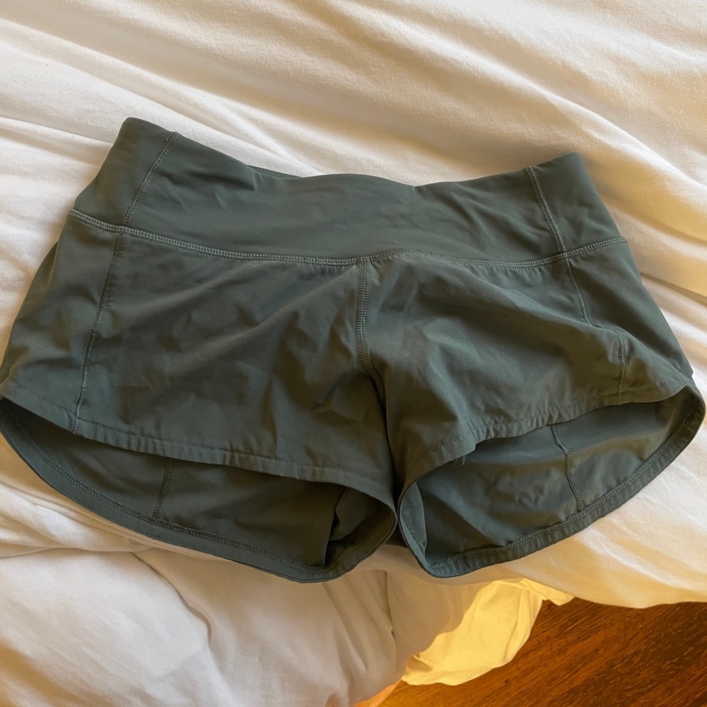 Lululemon Speed Up Short in Green
